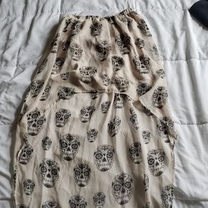High low skirt